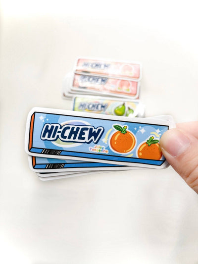 Orange Hi-Chew Sticker