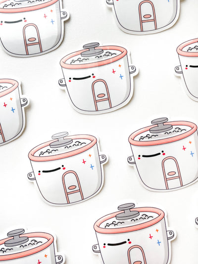 Rice Cooker Sticker
