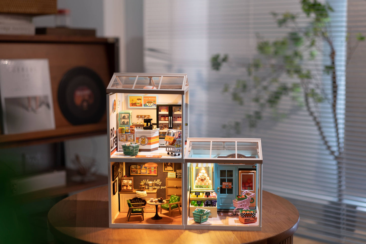 Bubble Tea DIY Miniature House Kit