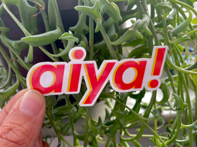 Aiya Vinyl Sticker