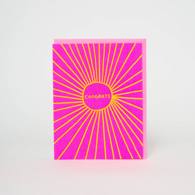 Sunbeam Congratulations Card