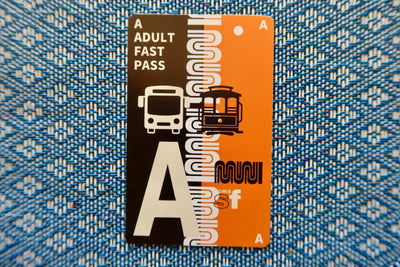 MUNI Pass Credit Card Decal