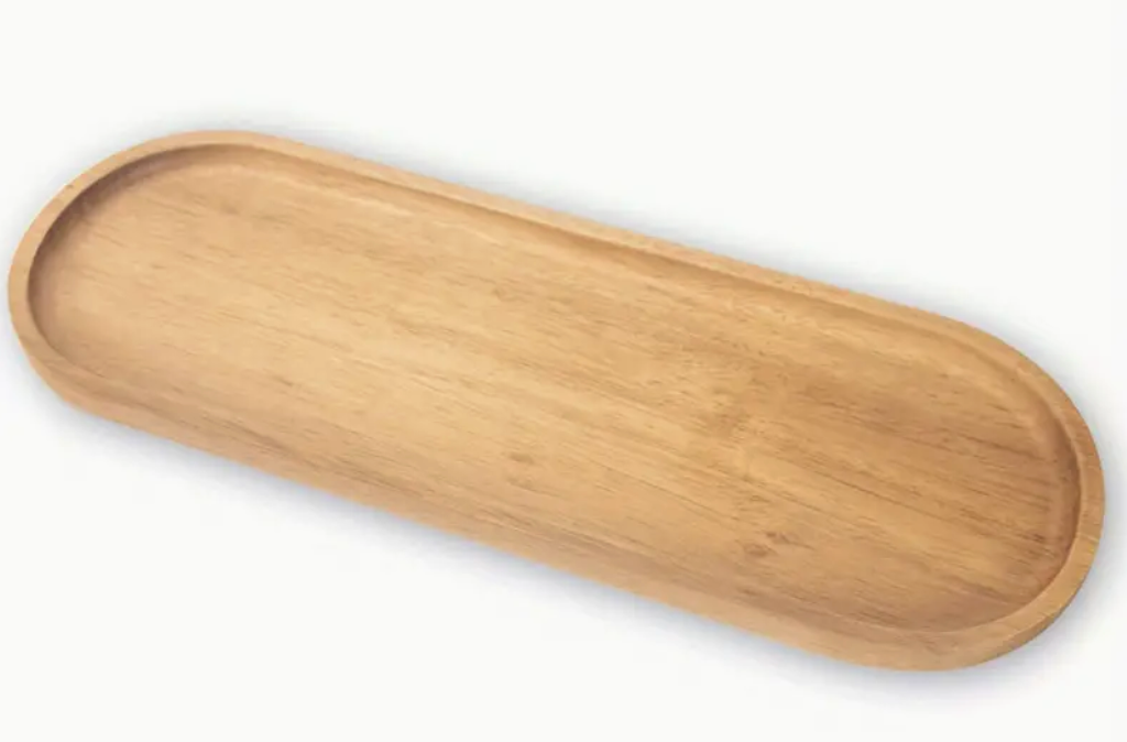 Wooden Fruit Tray On Waverly