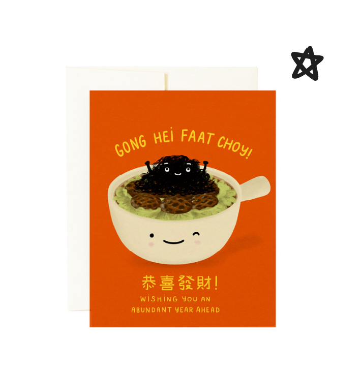 Gong Hei Faat Choy Card On Waverly