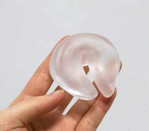 Glass Fortune Cookie