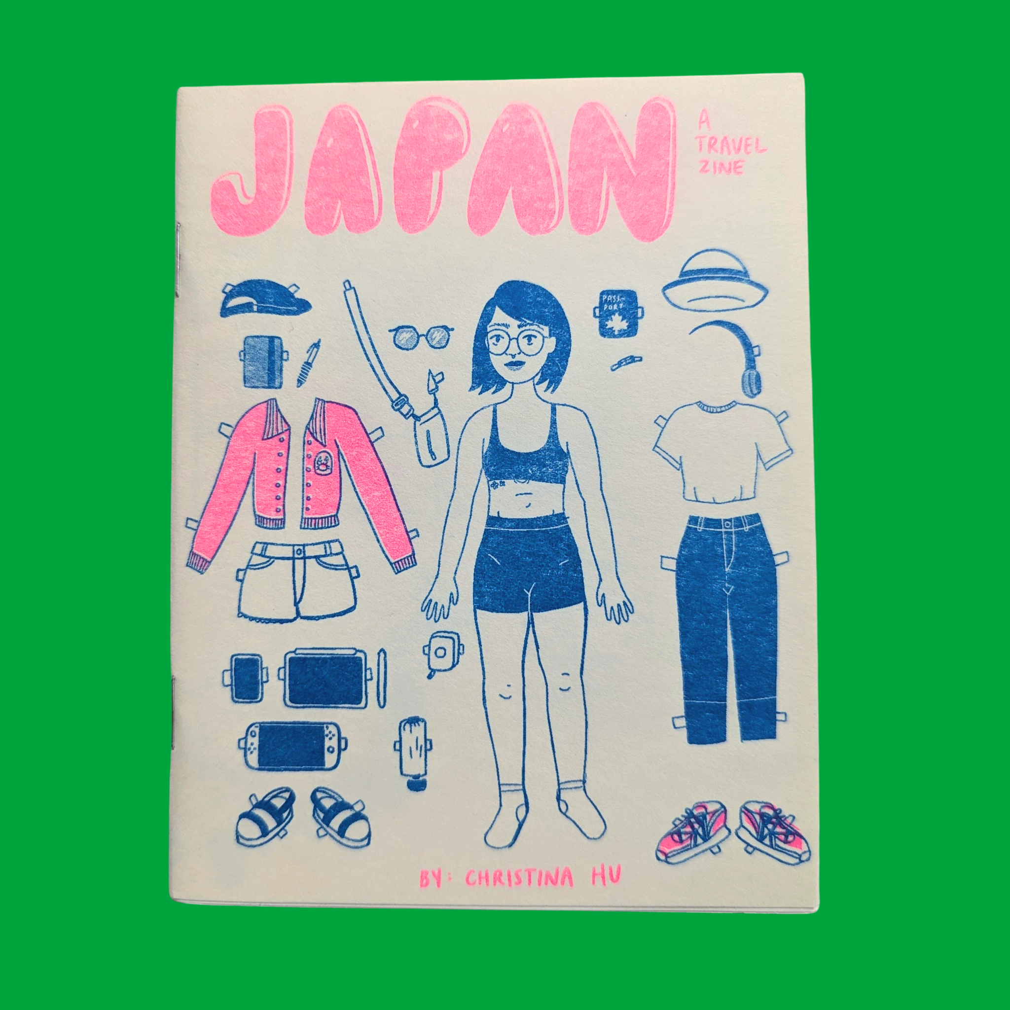 Japan Travel Risograph Zine – On Waverly