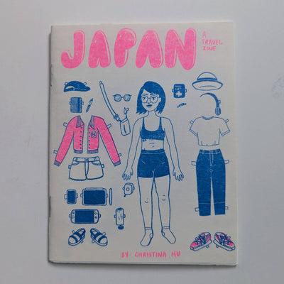 Japan Travel Risograph Zine