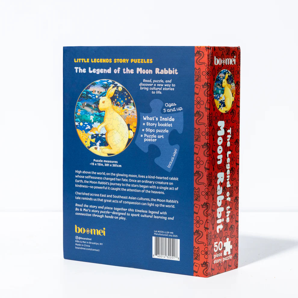 The Legend of the Moon Rabbit Story Puzzle