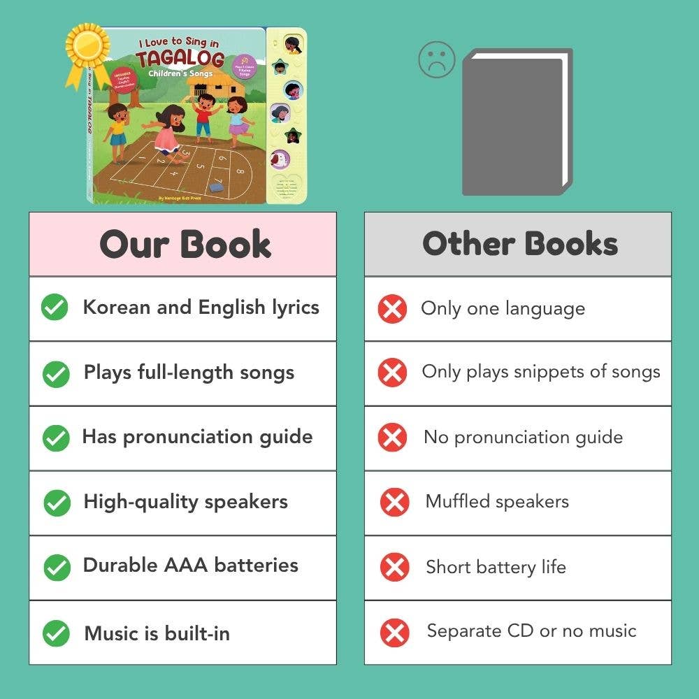 I Love to Sing in Tagalog: Children's Songs