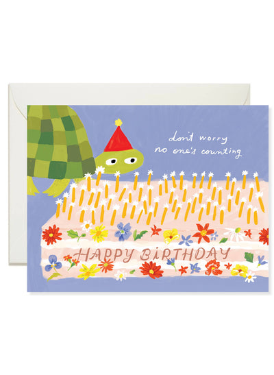 Turtle Birthday Card