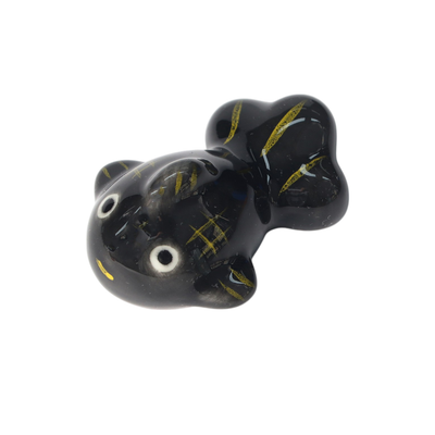 Goldfish Kingyo Chopsticks Rest Black