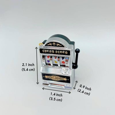 Mini Slot Machine Fridge Magnet – Retro Casino