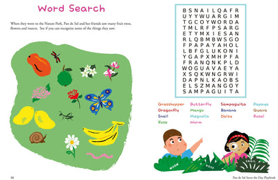 Pan de Sal Saves the Day Activity Book