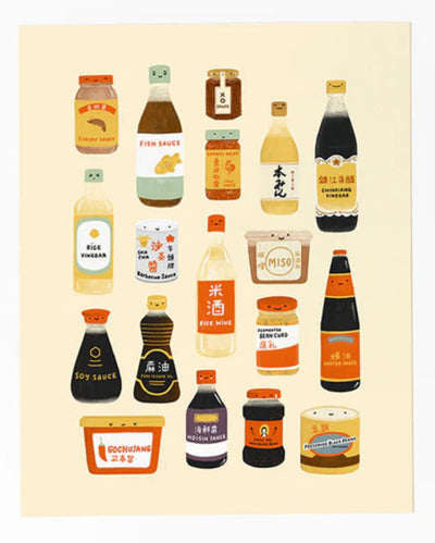 Asian Seasonings Print
