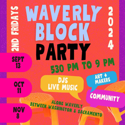 PAST EVENT: 9/13 @ 5:30p Waverly Block Party