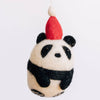 Panda Felt Ornament