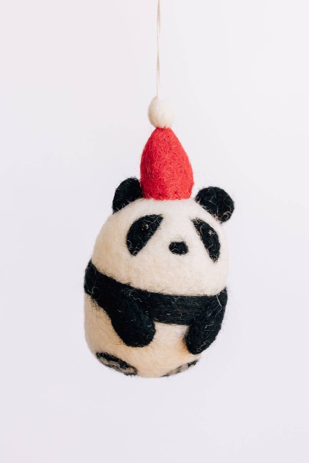 Panda Felt Ornament