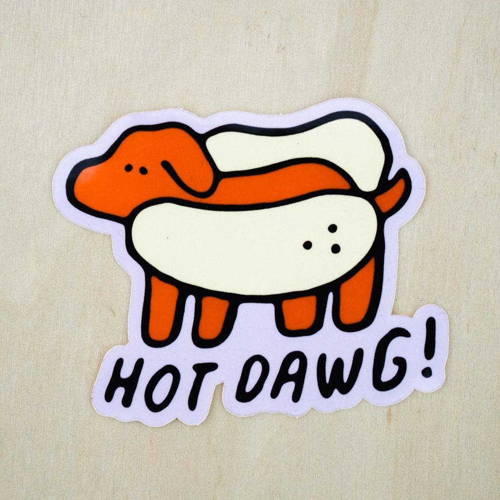 Hot Dawg! Sticker