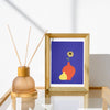 Bauhaus Dried Sunflower Card