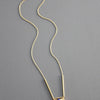 Artdeco pendant lapis necklace