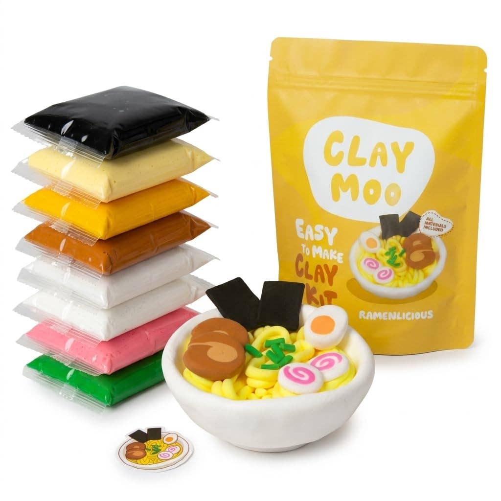 Ramen Bowl Clay Crafting Kit