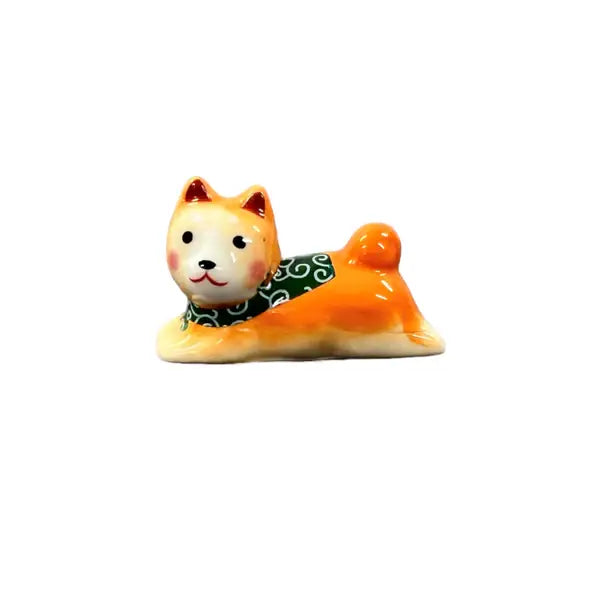 Shiba Inu Chopsticks Rest Orange