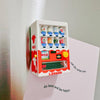 Mini Vending Machine Fridge Magnet, Retro Style