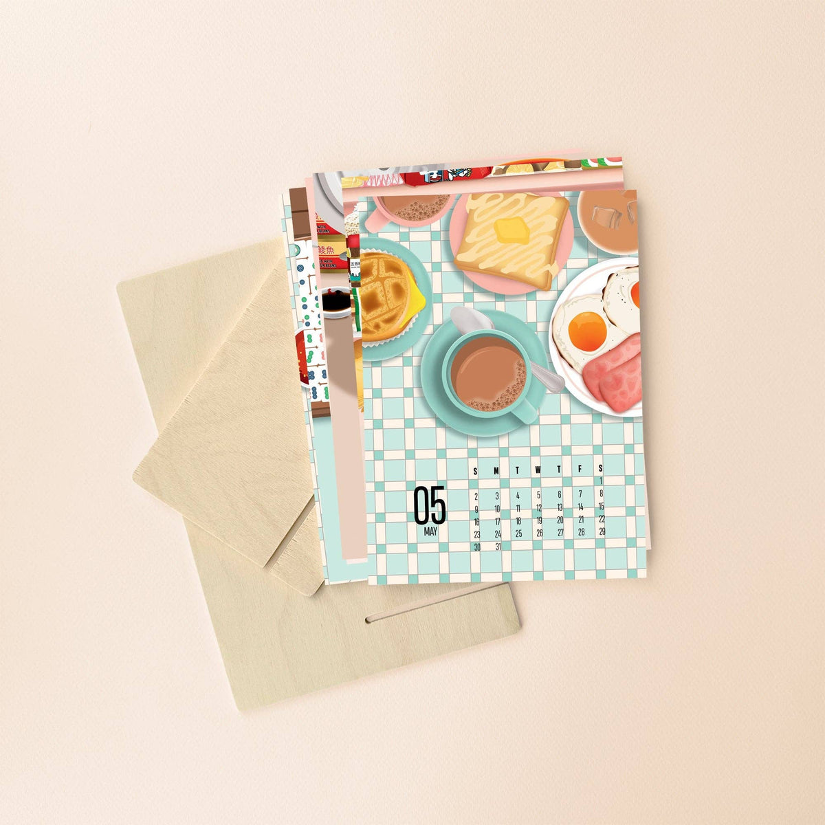 2027 everyday Asian scenes calendar
