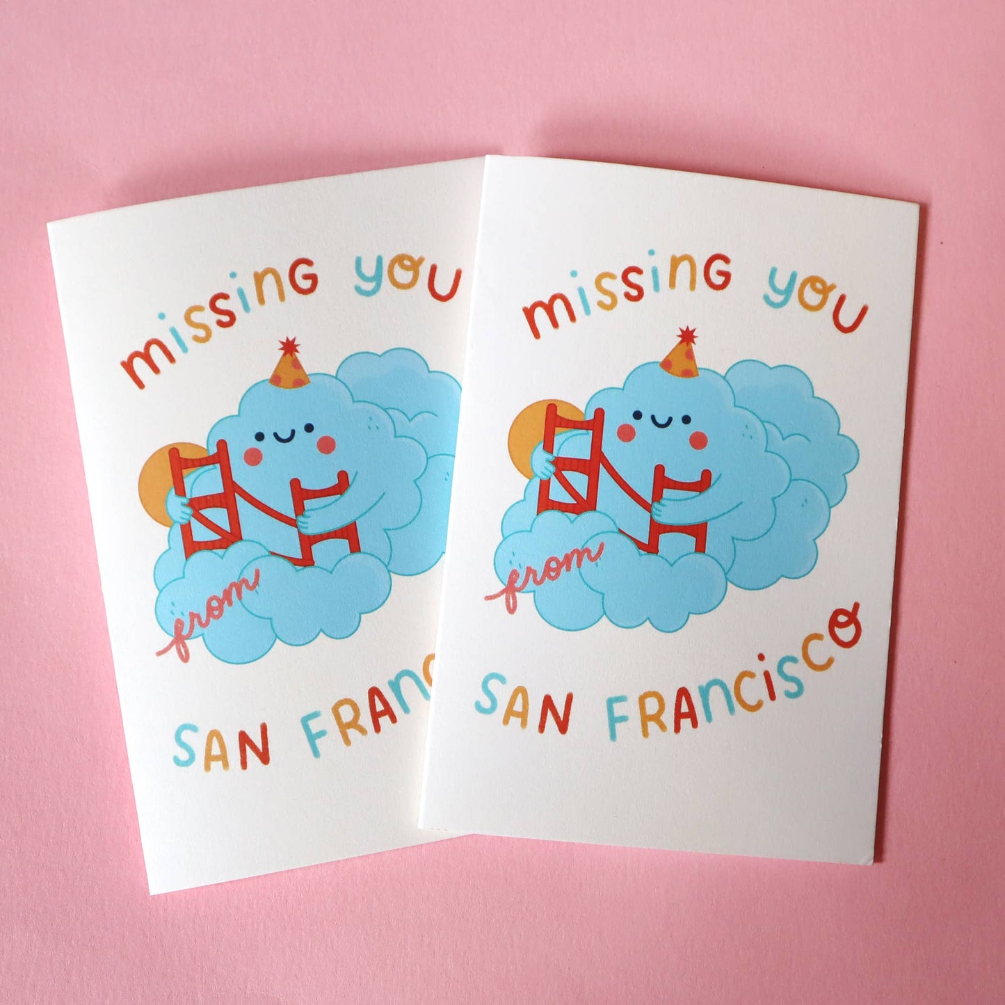 Missing You from San Francisco Greeting Card