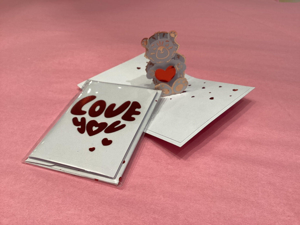 Love You Mini Pop-Up Card