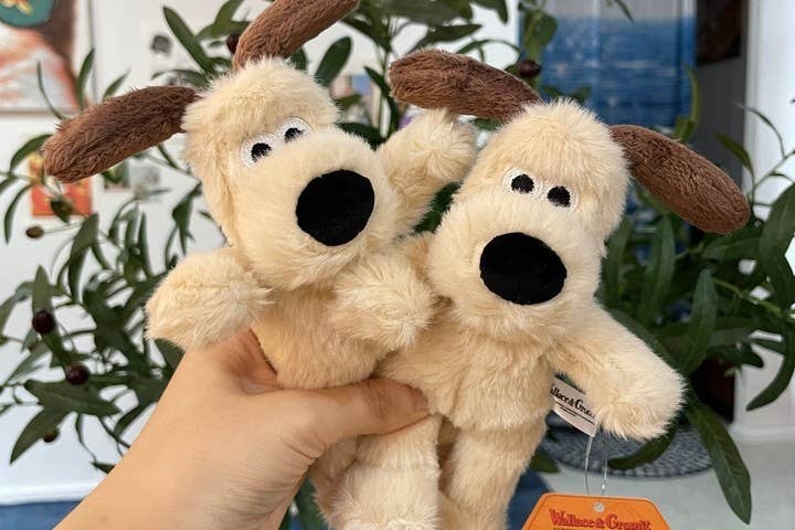 Wallace & Gromit Plush Keychain