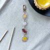 Linked Dim Sum Keychain