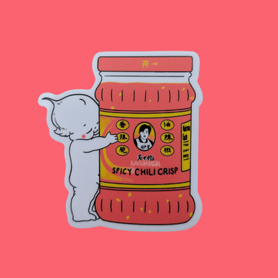 Lao Gan Ma + Kewpie = <3 Sticker