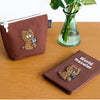 Embroidered Boat Pouch