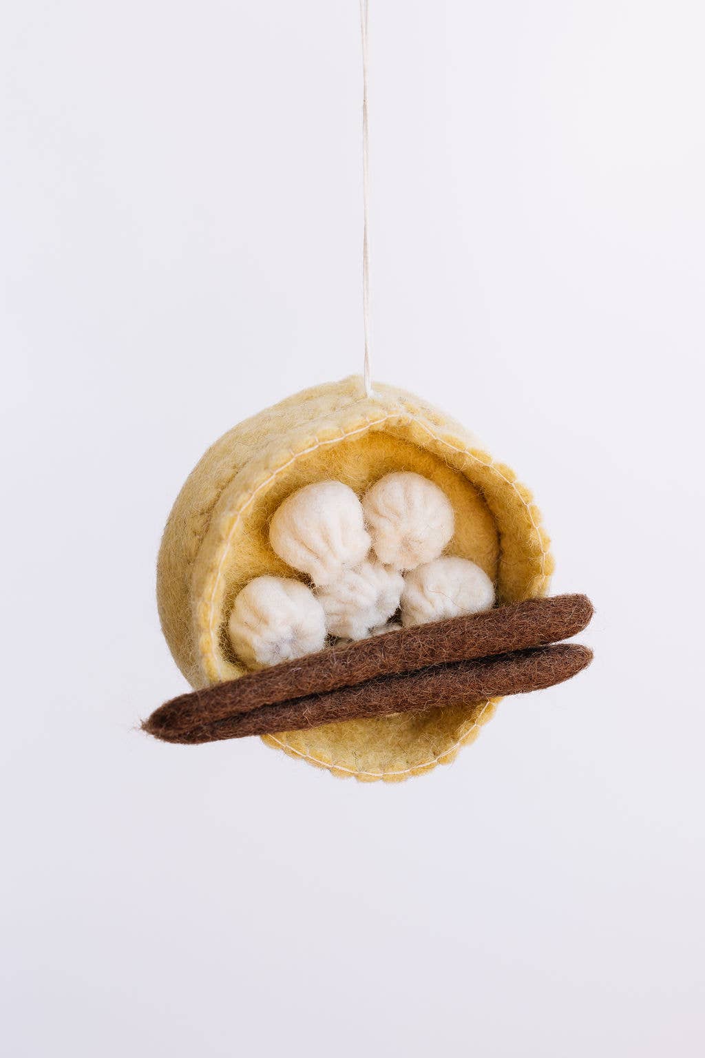 Dumplings Felt Ornament