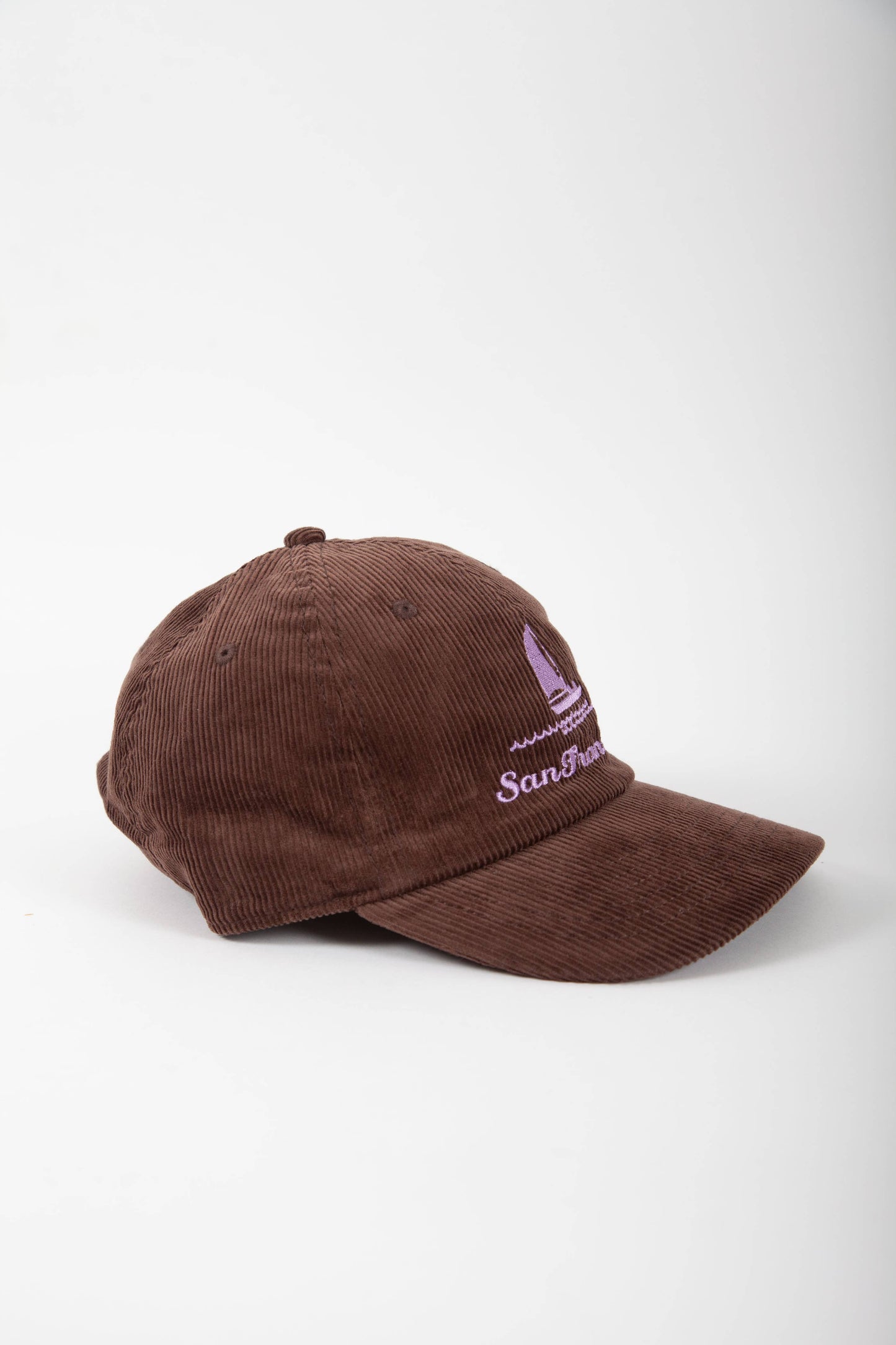 Sail Boat Cap - Brown Corduroy