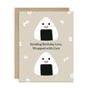 Onigiri Cute Birthday Card