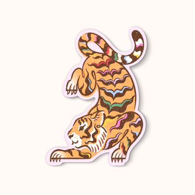 Wild About You Tiger Sticker