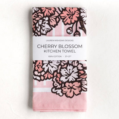 Cherry Blossom Kitchen Towel