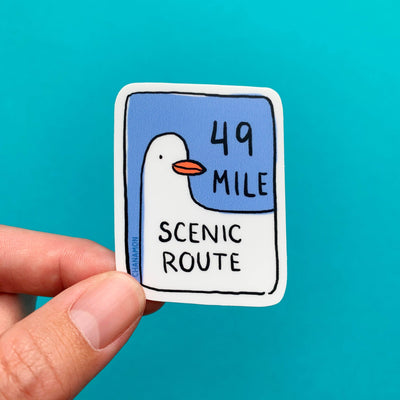 49 Mile Seagull San Francisco Sticker