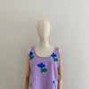 Lilac Linen Top