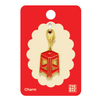 Red Stool Enamel Charm