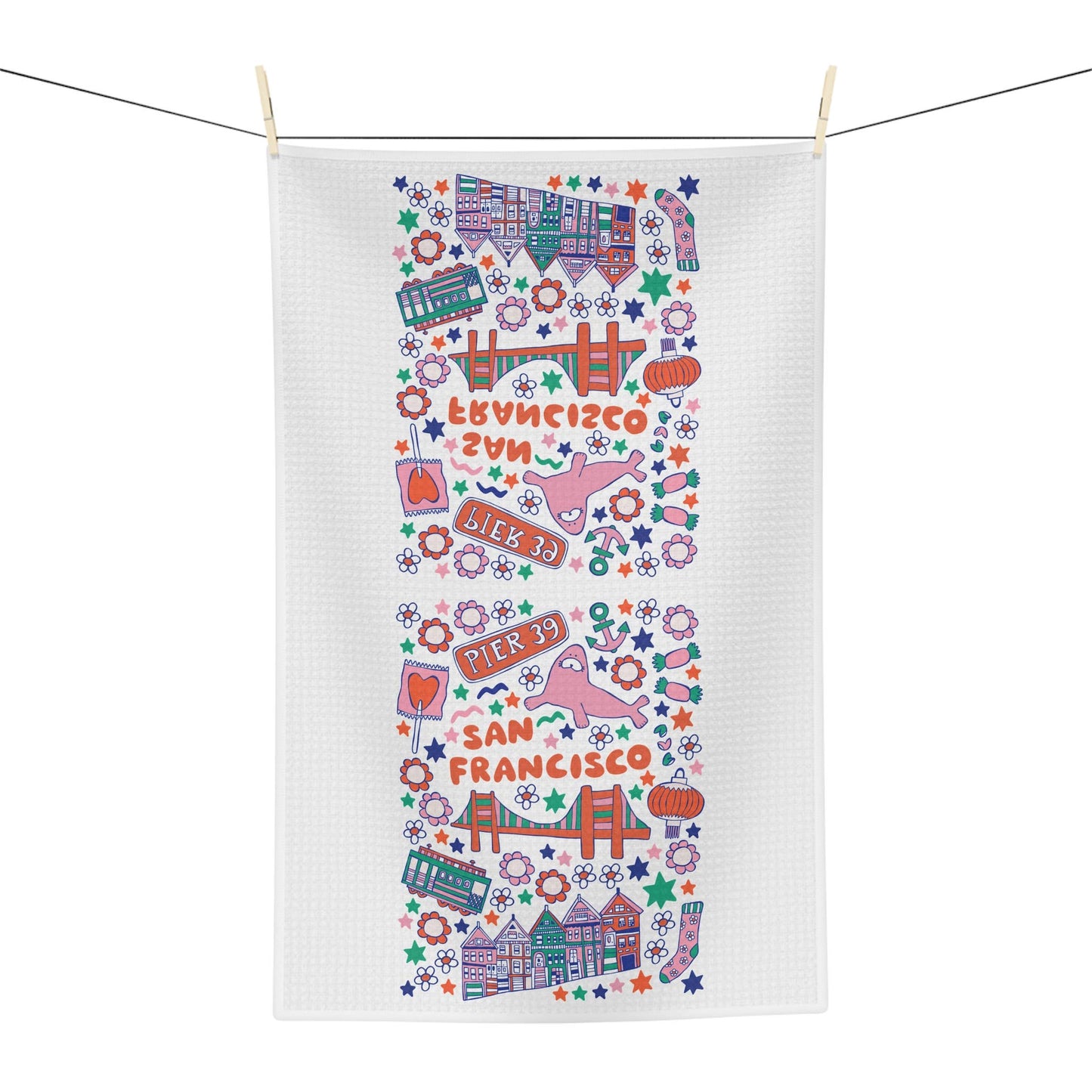 San Francisco Tea Towel