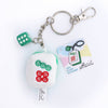 Tiny Mahjong Tile Plush Key & Bag Charm