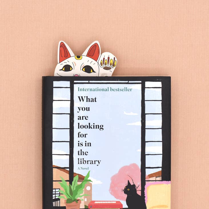 Lucky Cat Bookmark