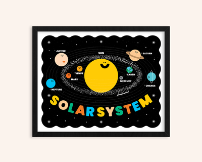Solar System Art Print
