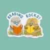 Reading Rocks Sticker