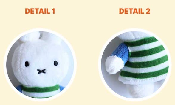Miffy Plush Bag Charm – Swimwear Limited Edition