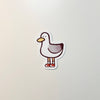 Fish With Legs Vinyl Sticker