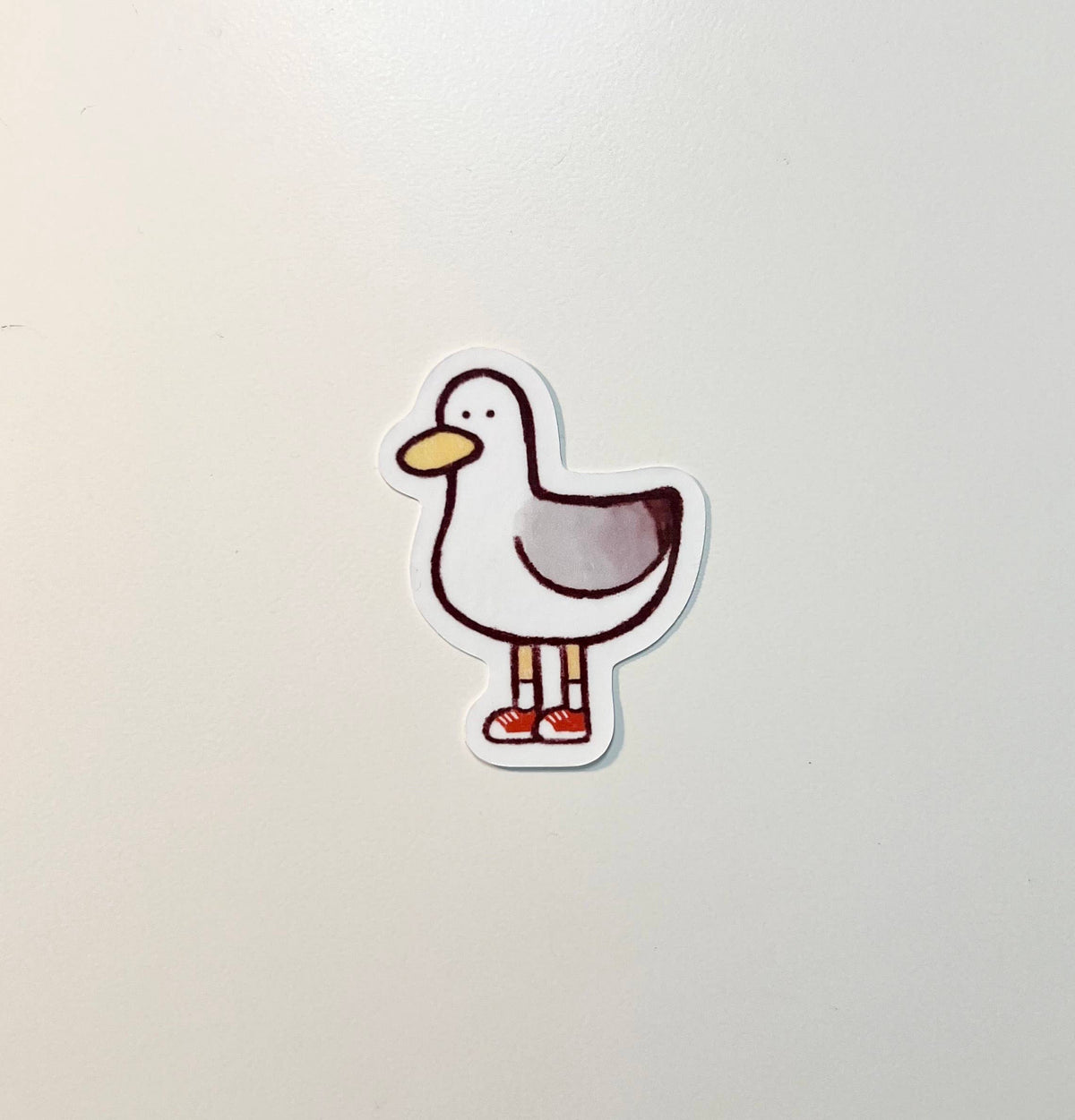 Fish With Legs Vinyl Sticker